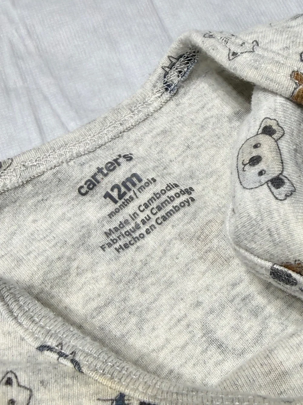 Toddler Baby Boy Onesies Bodysuits Bundle Size 12 Months Carter's, John Deere